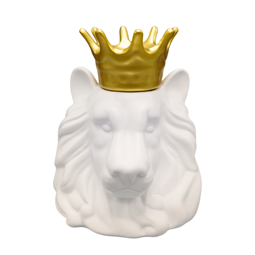 Contenedor Leon con Corona CASONA DECO