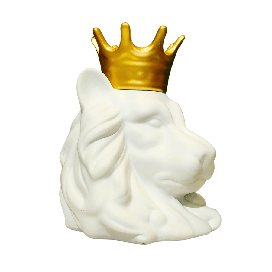 Contenedor Leon con Corona CASONA DECO