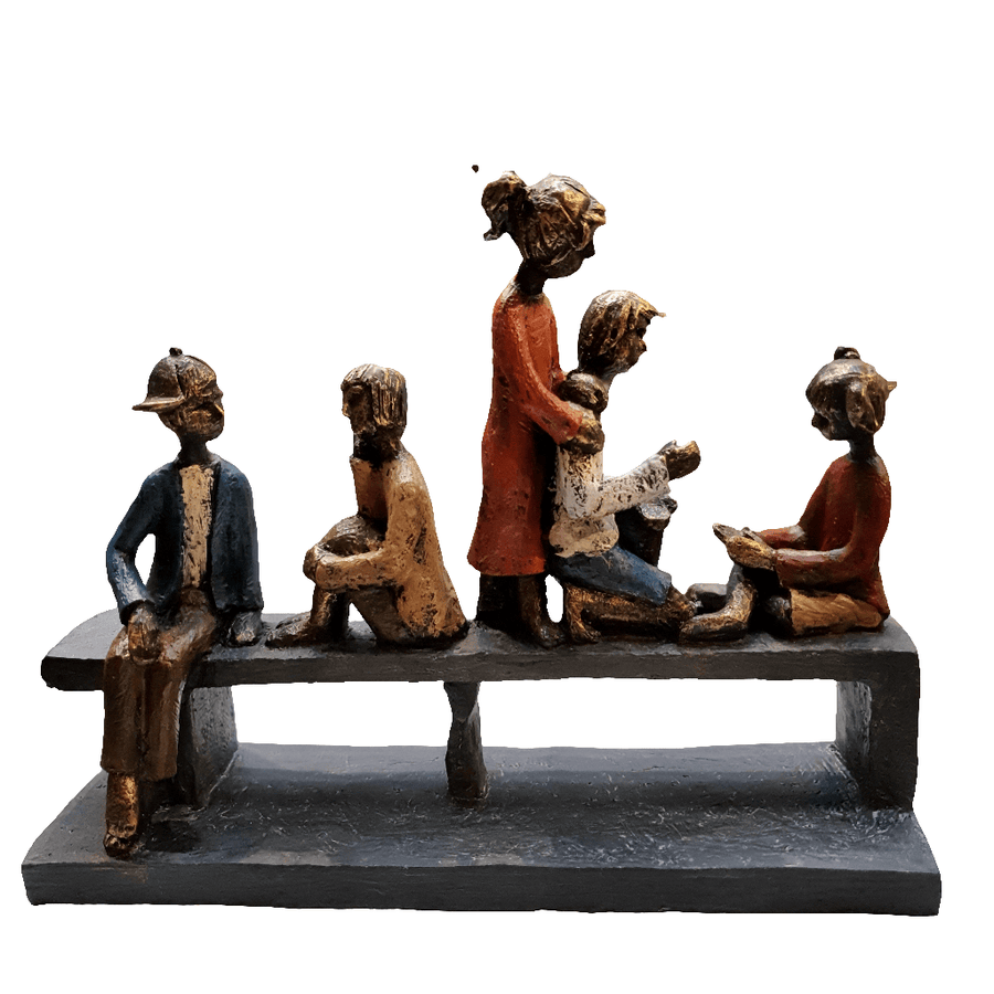 5 Niños Sentados jugando CASONA DECO decoracion