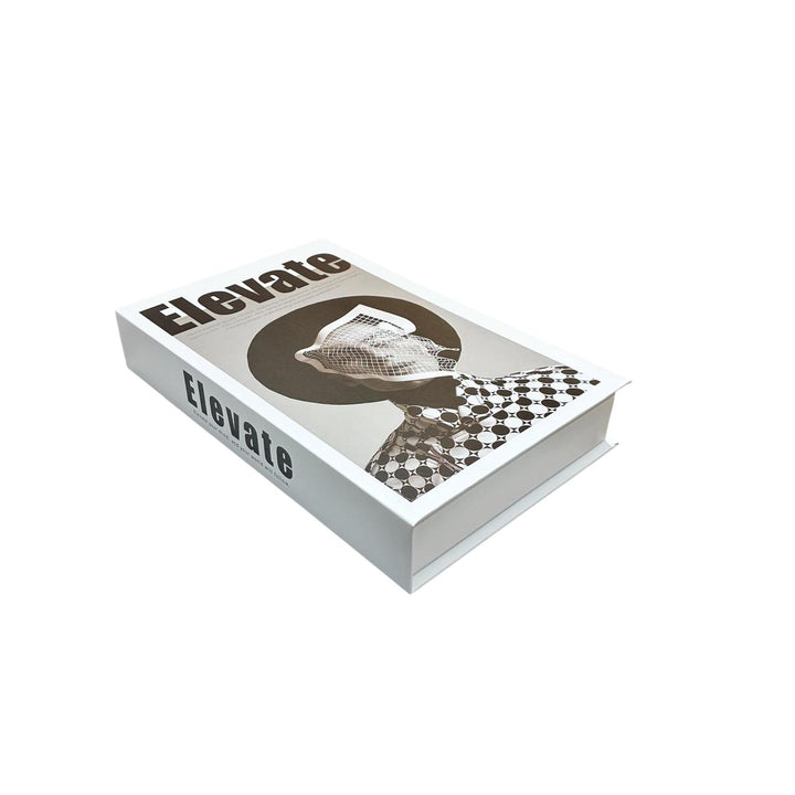 Caja libro decorativo L