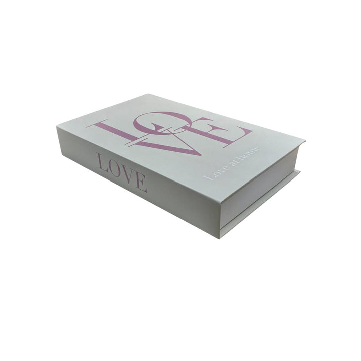 Caja libro decorativo L