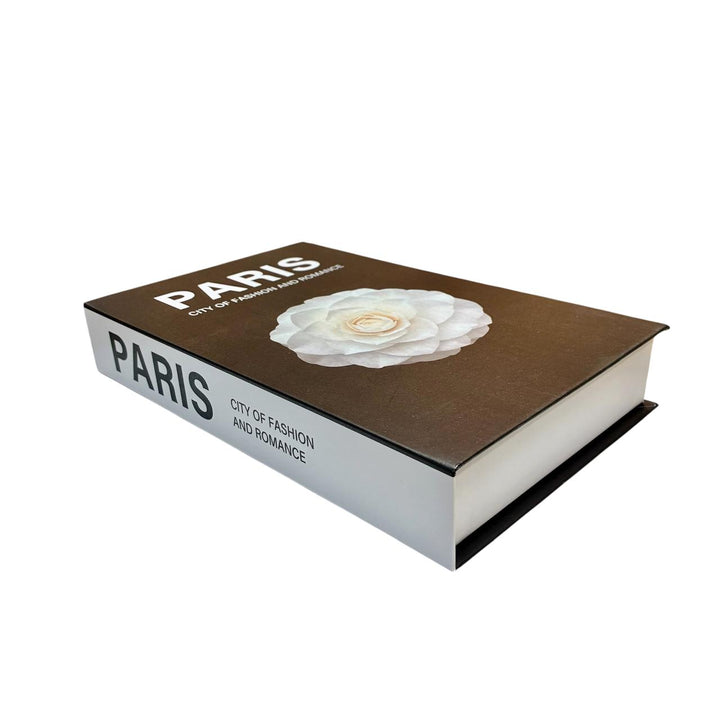 Caja libro decorativo L