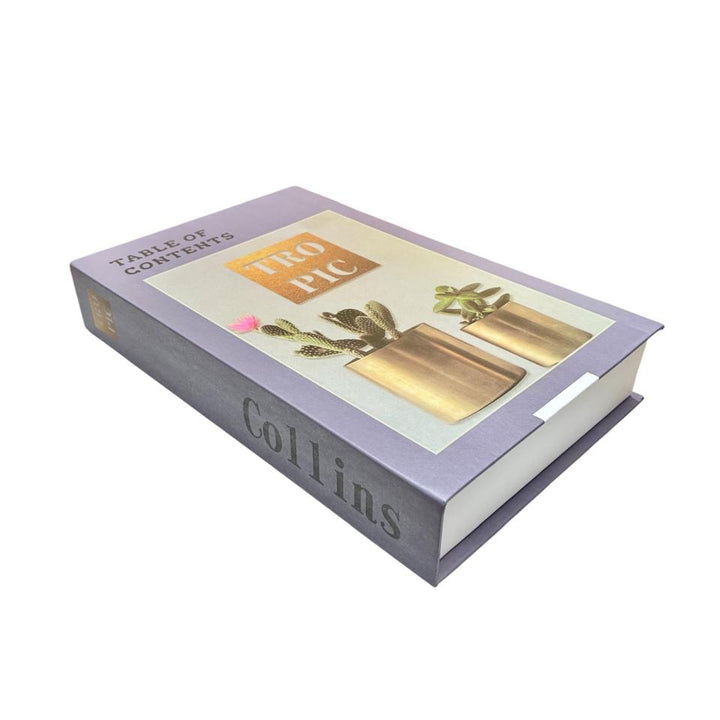 Caja libro decorativo L