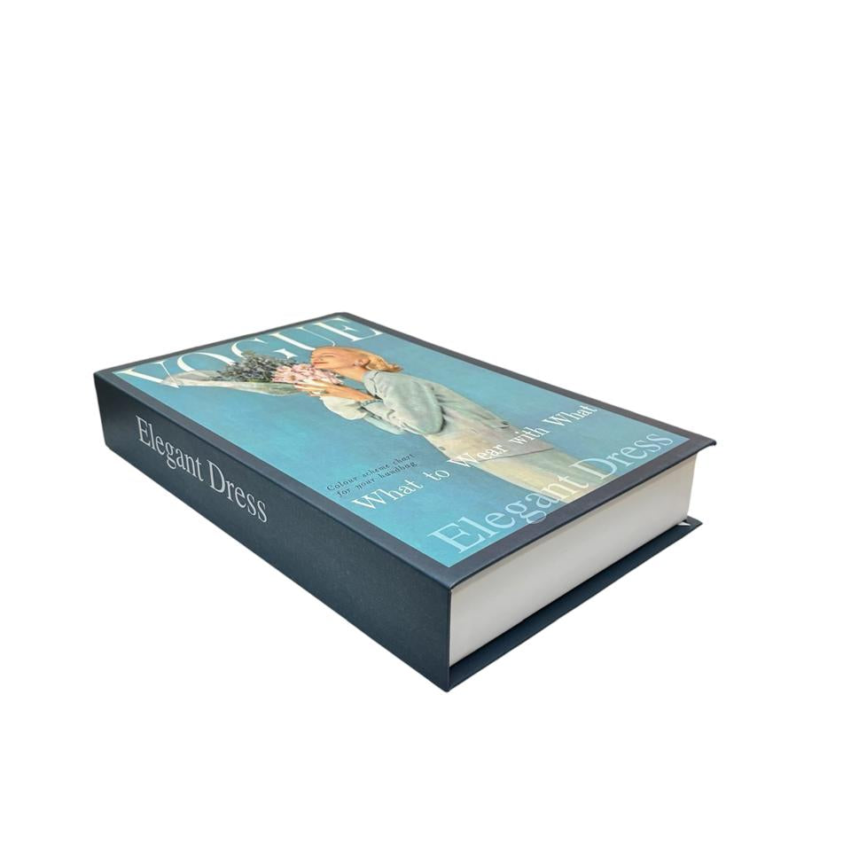 Caja libro decorativo L