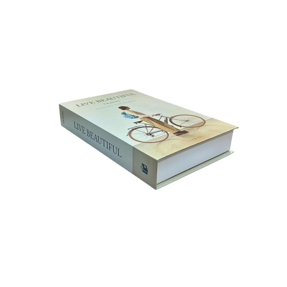 Caja libro decorativo L