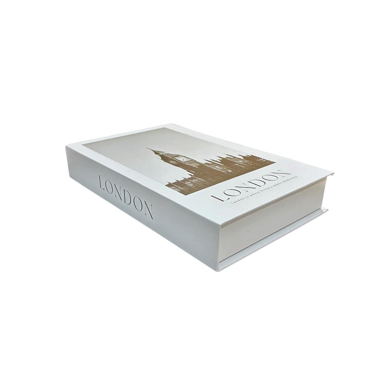 Caja libro decorativo L