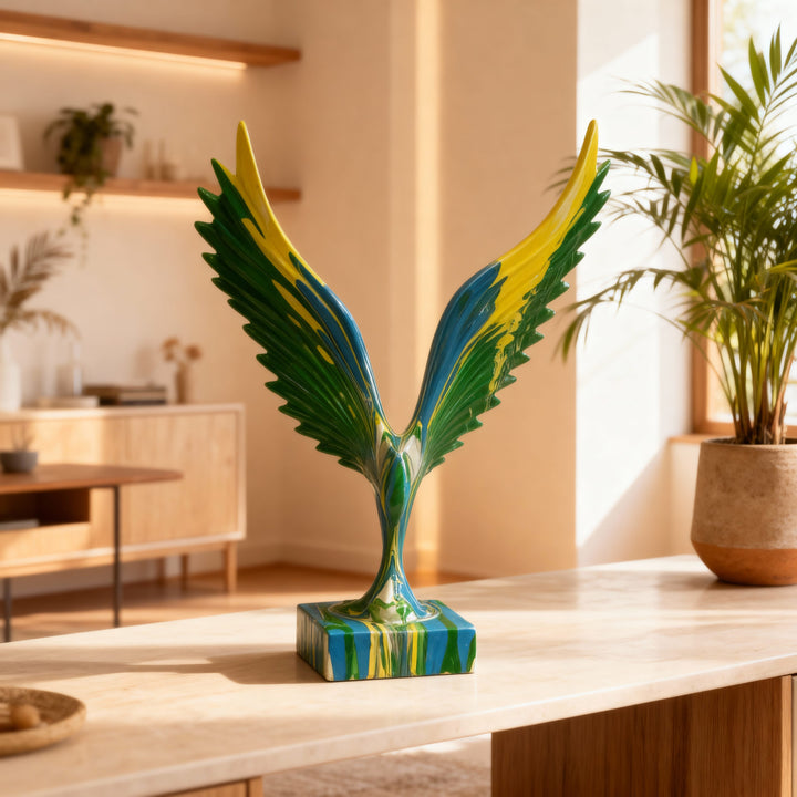 Águila verde Multicolor CASONA DECO decoracion