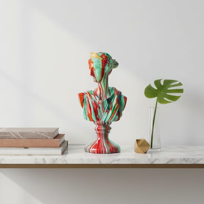 Busto Diana Multicolor CASONA DECO decoracion