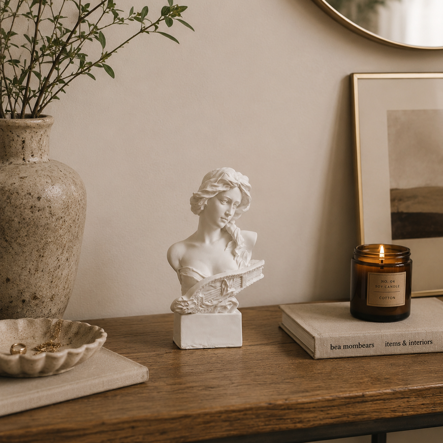 Busto Mini Diosa Griega CASONA DECO decoracion