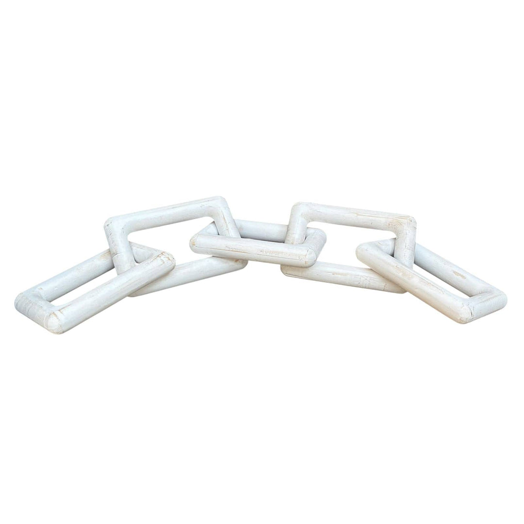 Cadena Blanca 5 eslabones CASONA DECO decoracion