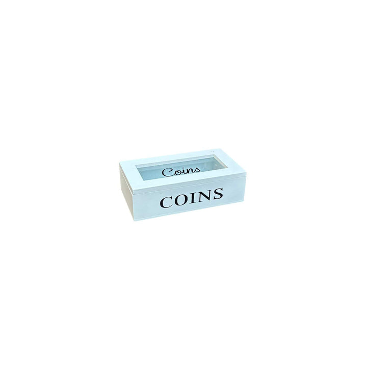 Caja para monedas blanca CASONA DECO decoracion