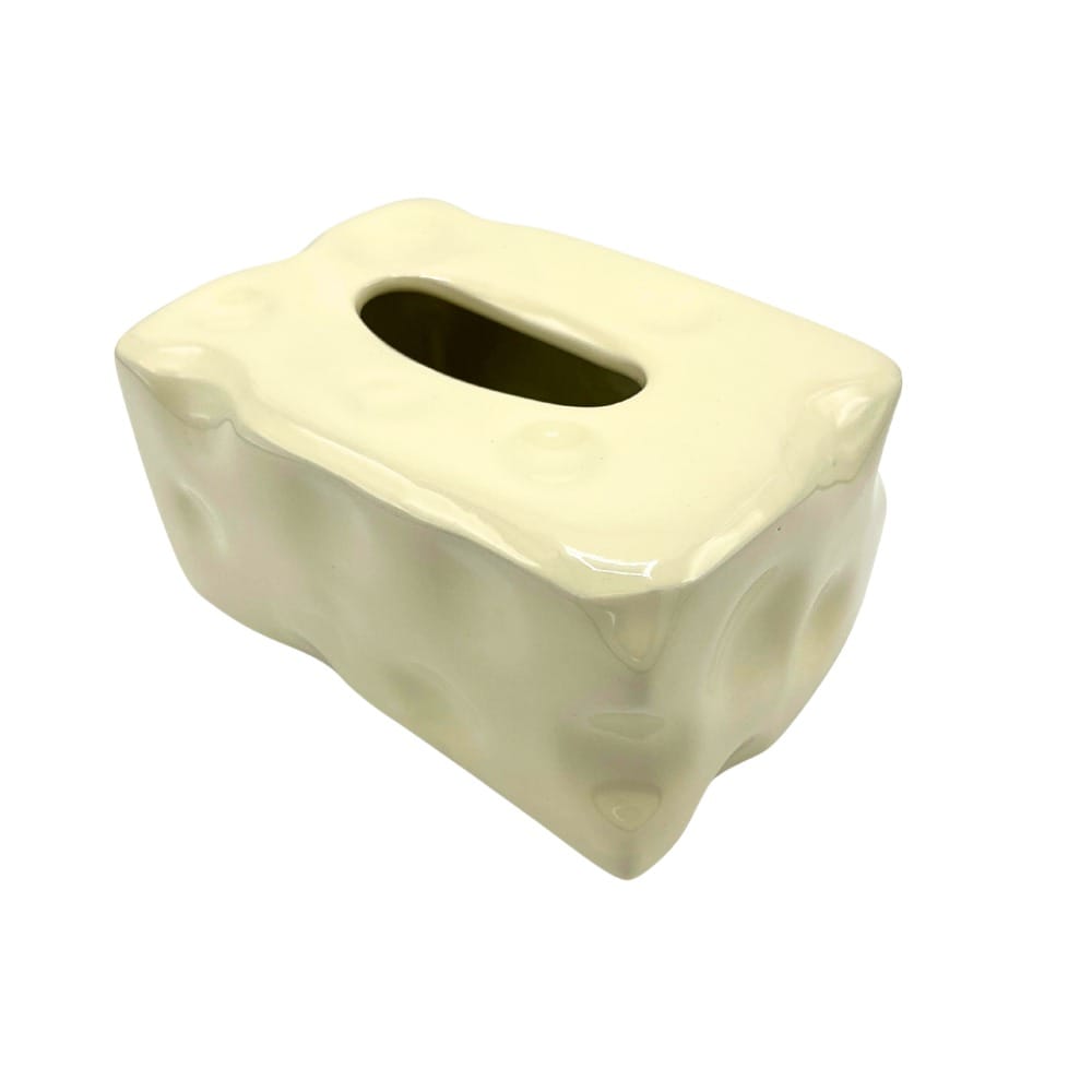 Caja para pañuelos beige CASONA DECO decoracion