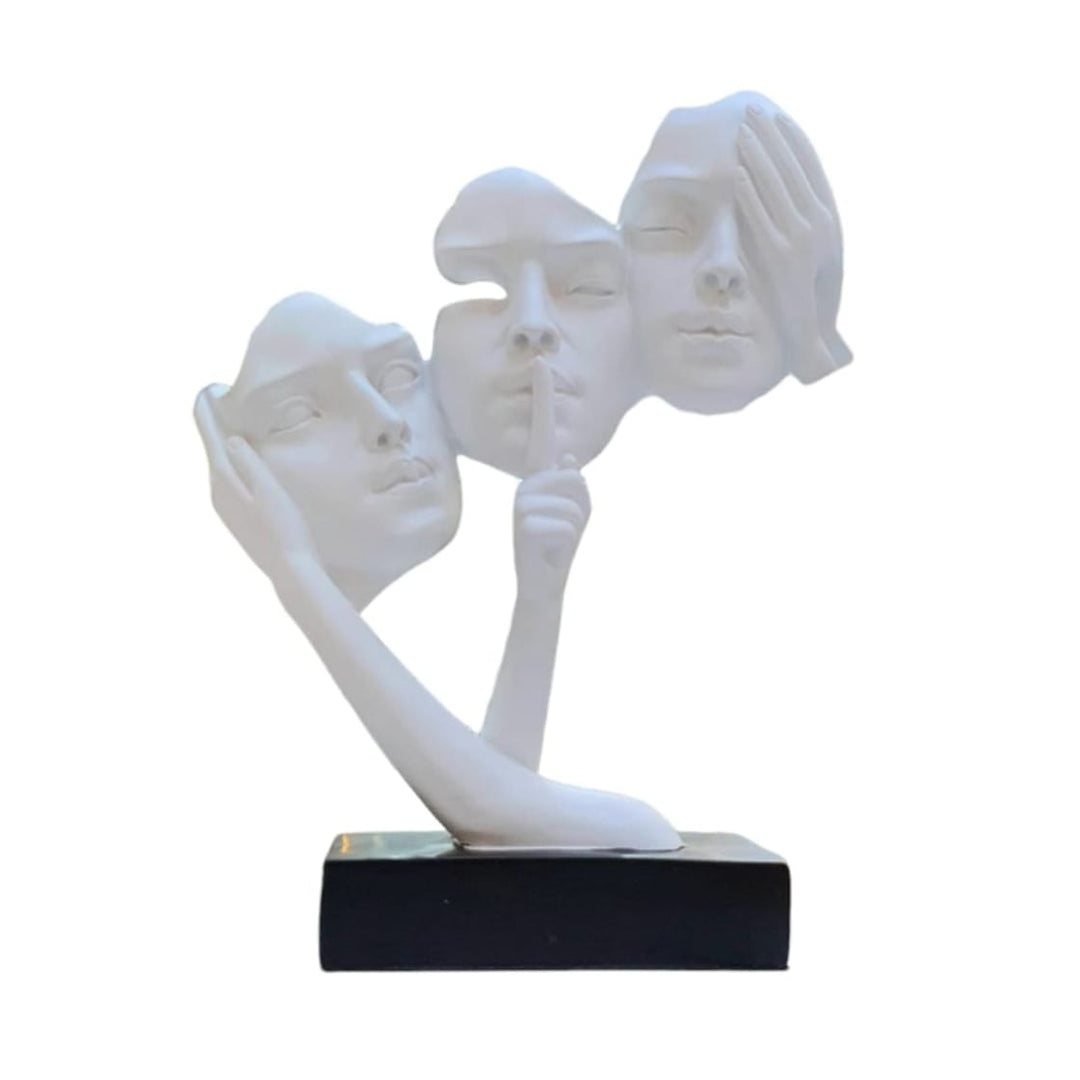 Caretas Sabias Blanco CASONA DECO decoracion