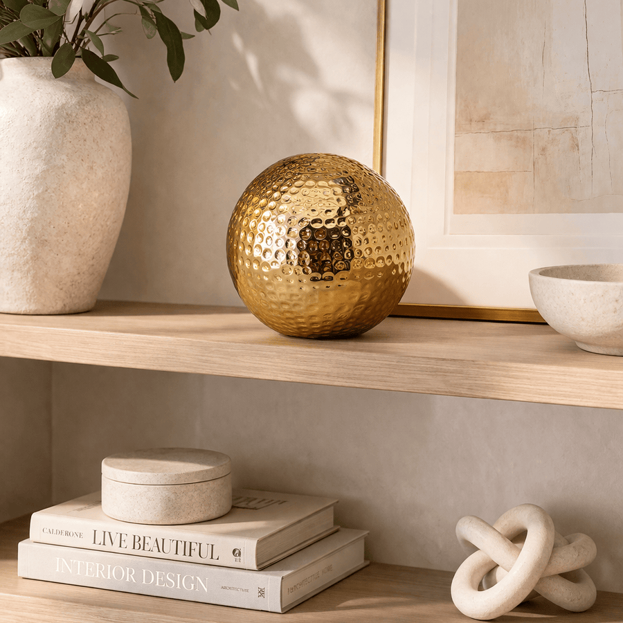 Esfera Dorada Mediana CASONA DECO decoracion