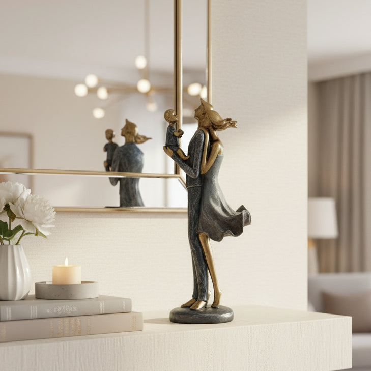 Familia con hijo CASONA DECO decoracion