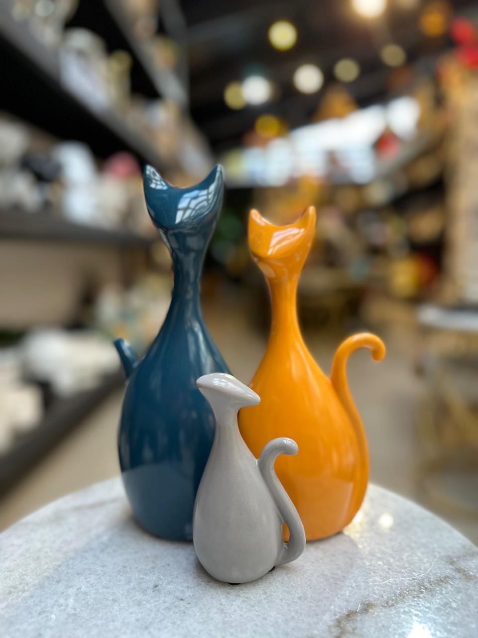 Familia de Gatos CASONA DECO decoracion