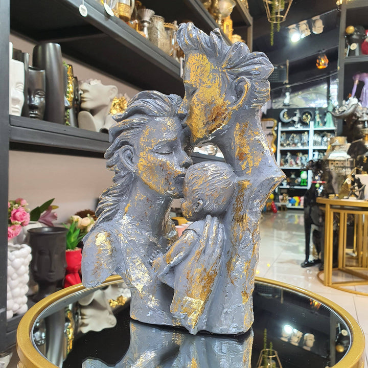 Familia gris con dorado CASONA DECO decoracion