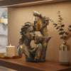 Familia gris con dorado