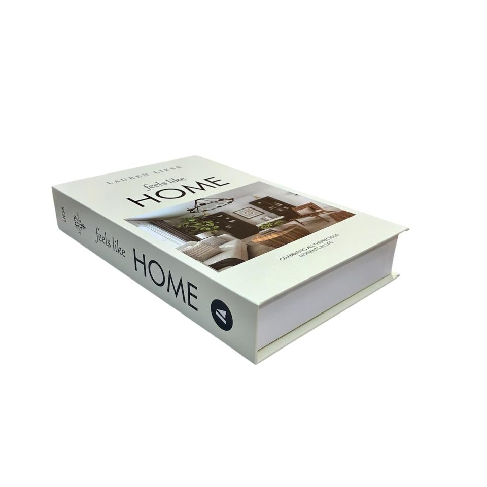 Caja libro decorativo L