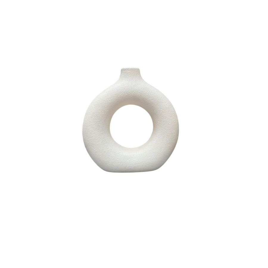 Florero abstracto blanco CASONA DECO decoracion
