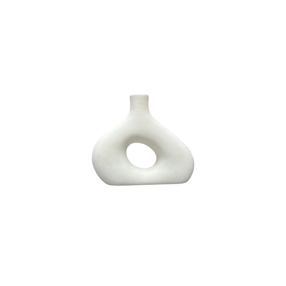 Florero Abstracto Blanco CASONA DECO decoracion