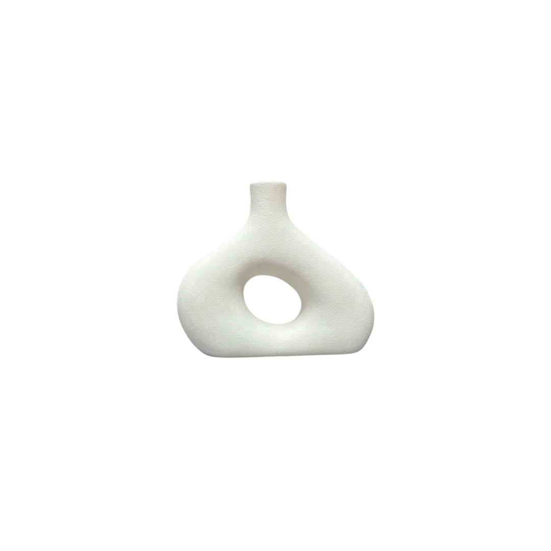 Florero Abstracto Blanco CASONA DECO decoracion