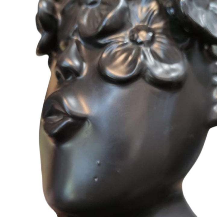 Florero Flores Beso Negro OUTLET CASONA DECO decoracion