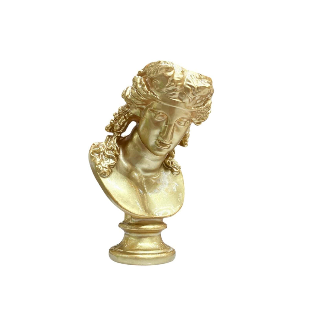 Florero Hércules Dorado CASONA DECO decoracion