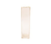 Florero Rectangular Borde Dorado L