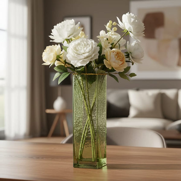 Florero Rectangular Verde L
