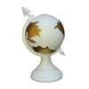 Globo Terráqueo Blanco