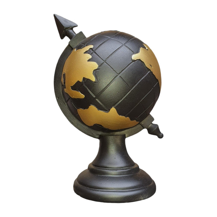 Globo terráqueo Negro CASONA DECO decoracion