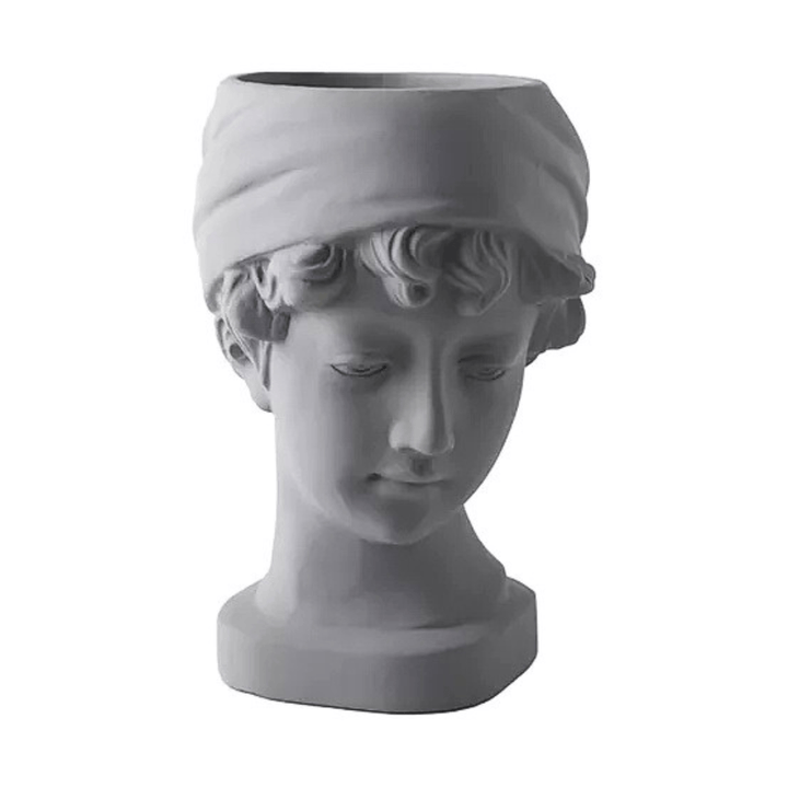 Maceta Cara Gris CASONA DECO decoracion
