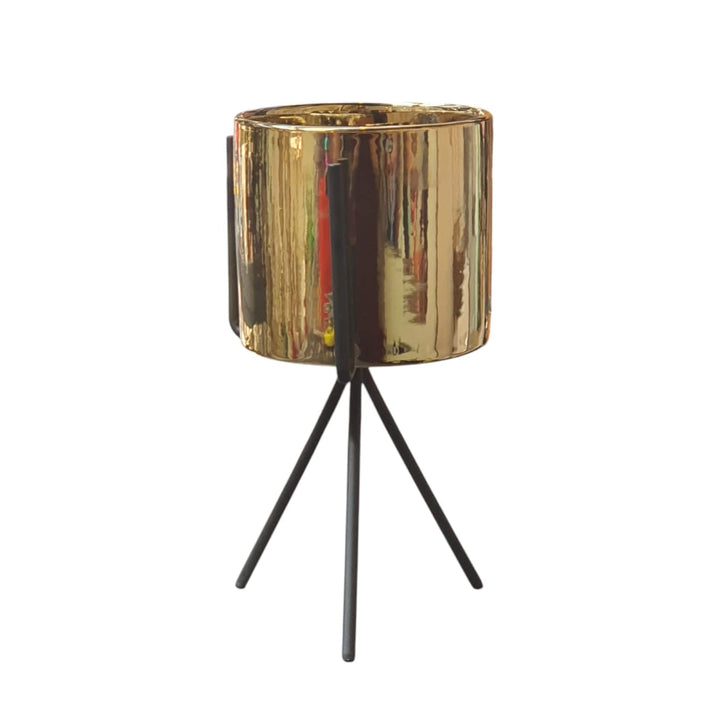 Maceta Mini Dorado CASONA DECO decoracion