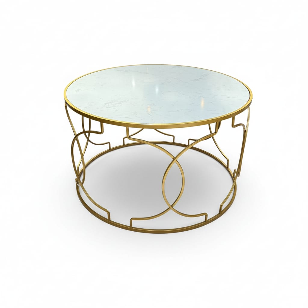 Mesa Centro Marmolina grande - OUTLET CASONA DECO decoracion