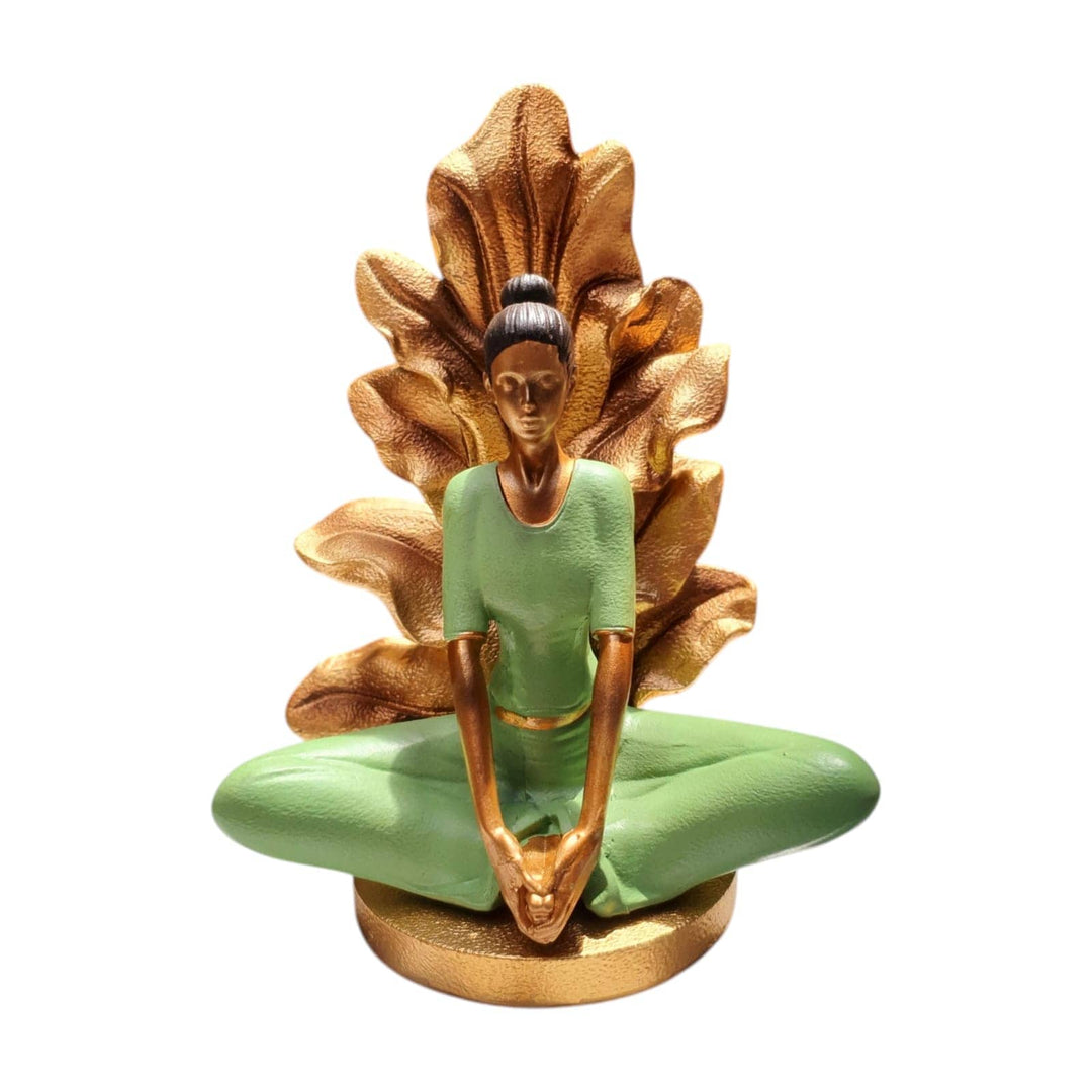 Mujer en posición de Yoga CASONA DECO decoracion
