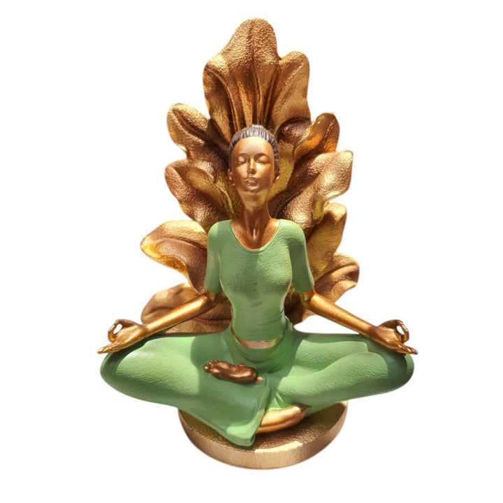 Mujer en postura Yoga CASONA DECO decoracion