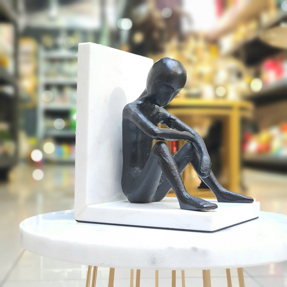 Pensante de hierro con base de Marmol CASONA DECO decoracion