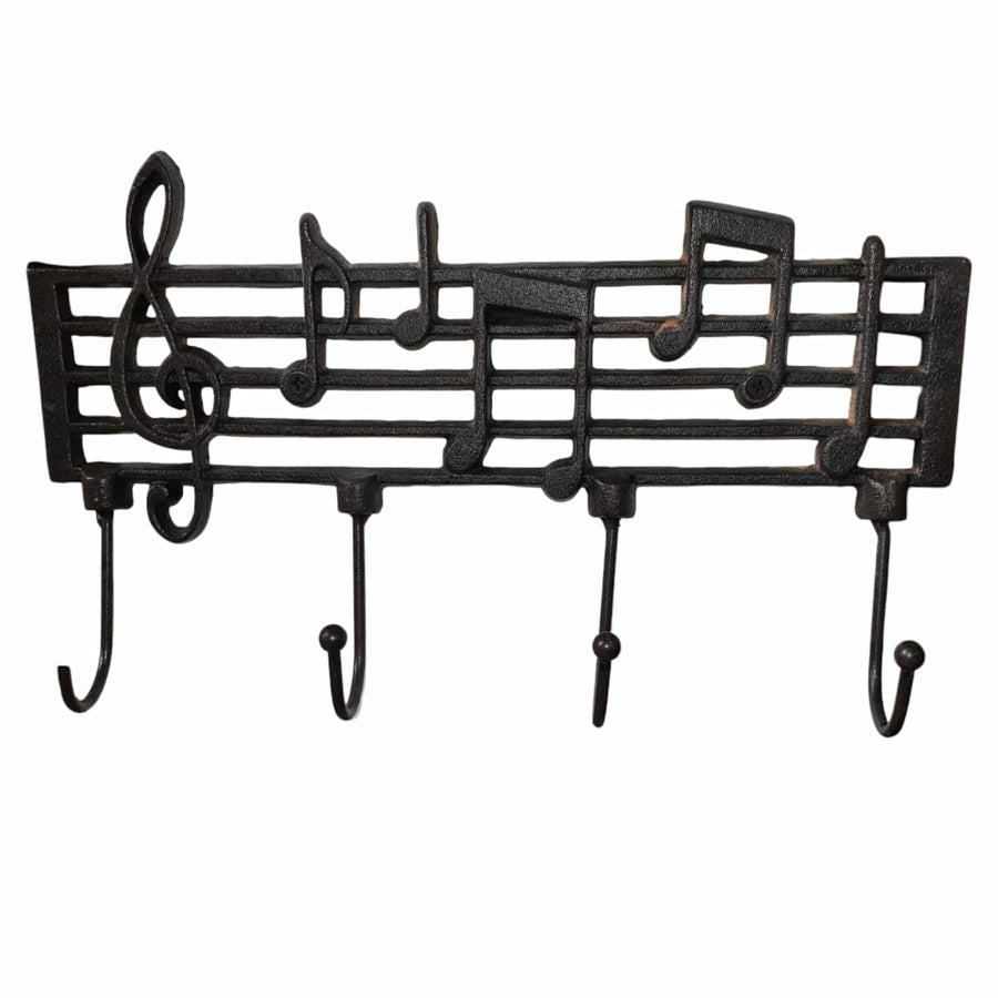Percha con Notas Musicales de hierro CASONA DECO decoracion