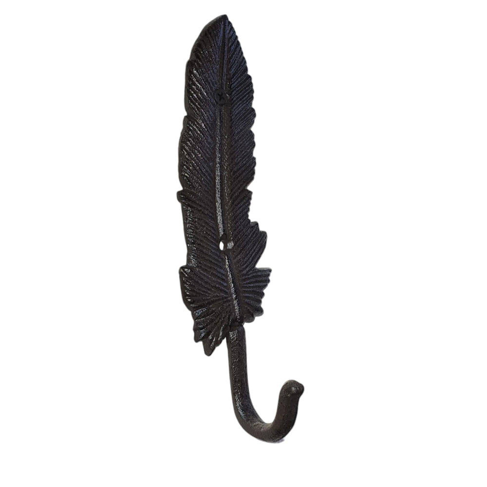 Percha forma de Pluma de hierro CASONA DECO decoracion