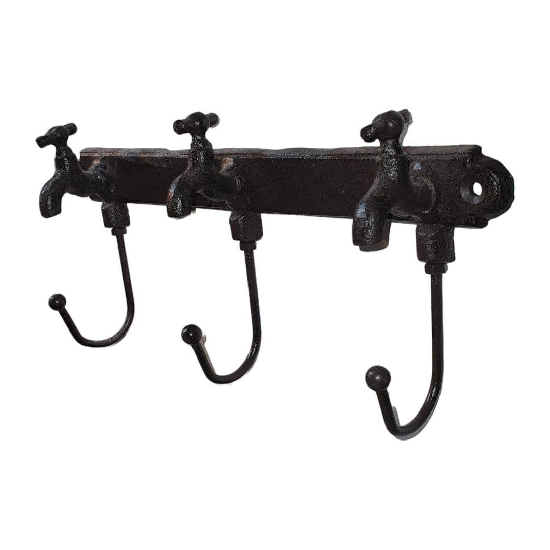 Percha Forma llave de agua de hierro CASONA DECO decoracion