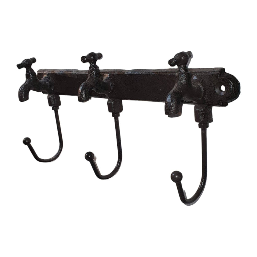 Percha Forma llave de agua de hierro CASONA DECO decoracion