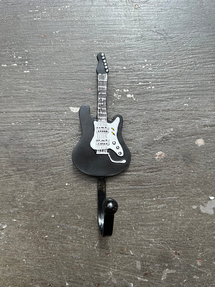 Percha Guitarra Negra CASONA DECO decoracion