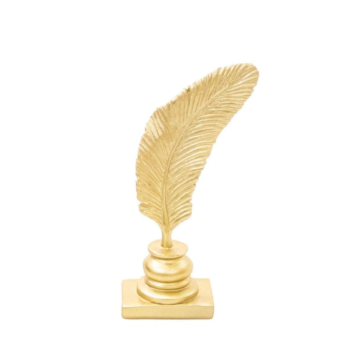 Pluma Dorada CASONA DECO decoracion