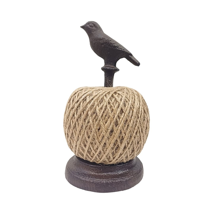 Porta Hilo Pajarito de hierro CASONA DECO decoracion