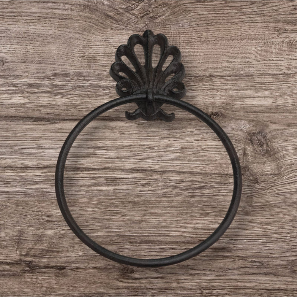 Porta Toalla Argolla de hierro CASONA DECO decoracion