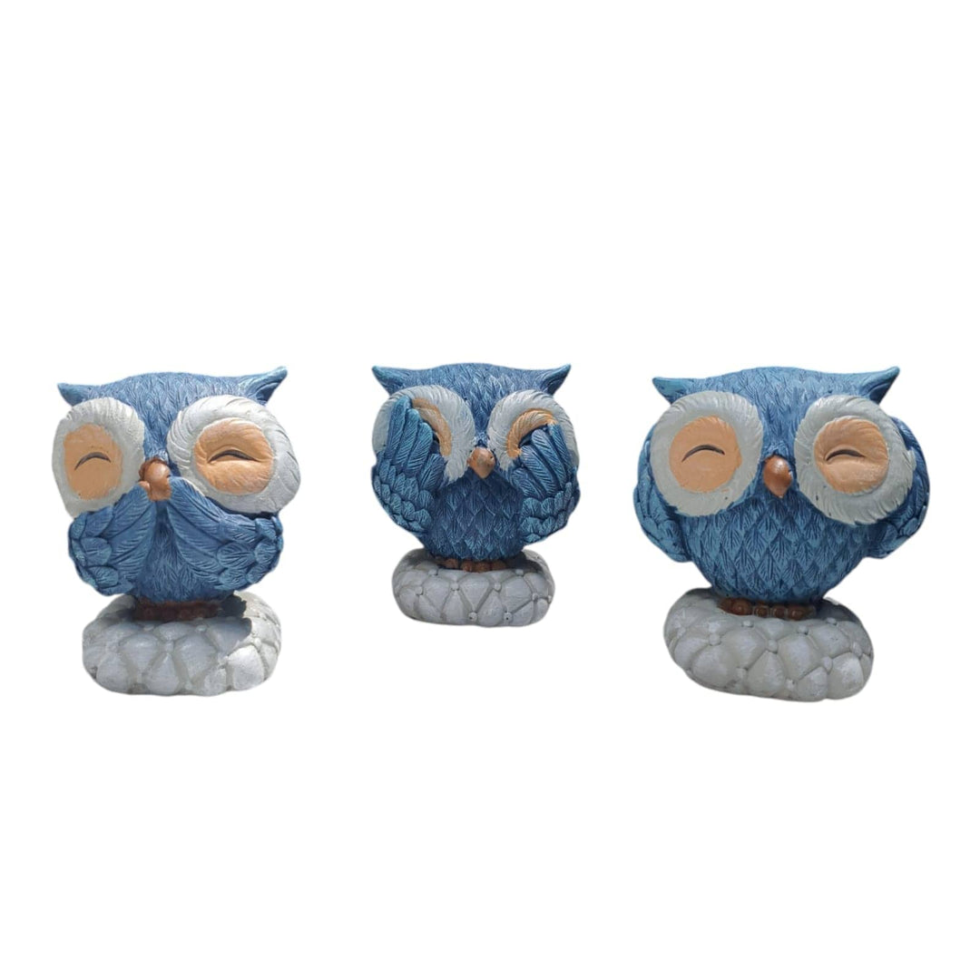 Set de Búhos Sabios Mini CASONA DECO decoracion