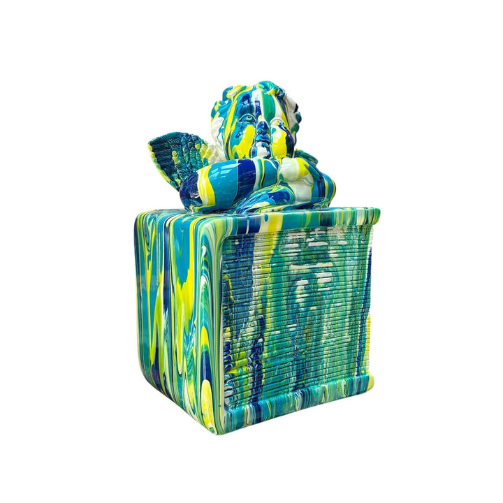 Sujeta libro ángel multicolor CASONA DECO decoracion
