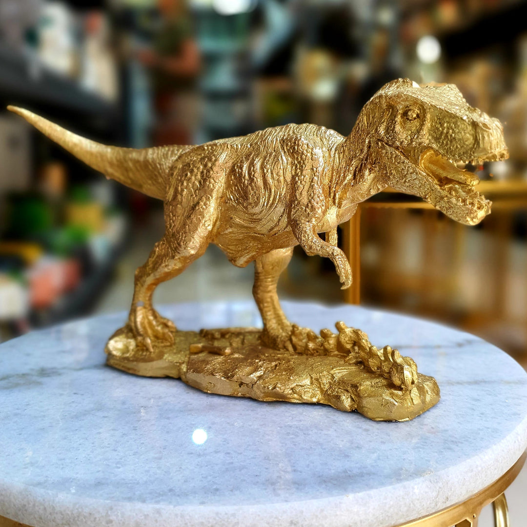 Tiranosaurio Rex Dorado CASONA DECO decoracion