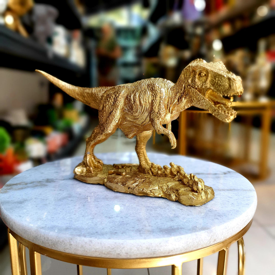 Tiranosaurio Rex Dorado CASONA DECO decoracion